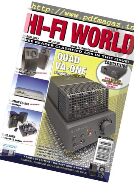 Hi-Fi World – March 2017 Cover