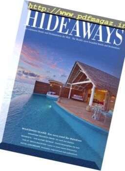 Hideaways Impressum – 2017