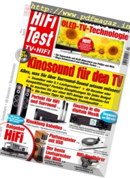Hifi-Test Germany – Marz April 2017
