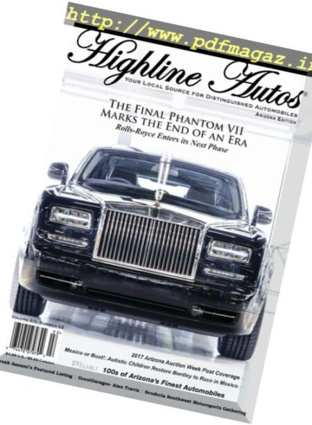 Highline Autos – February 2017 Cover