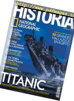 Historia National Geographic – Abril 2017