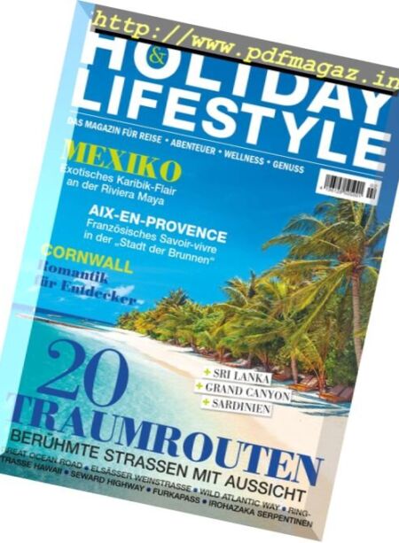 Holiday & Lifestyle – Marz-Mai 2017 Cover
