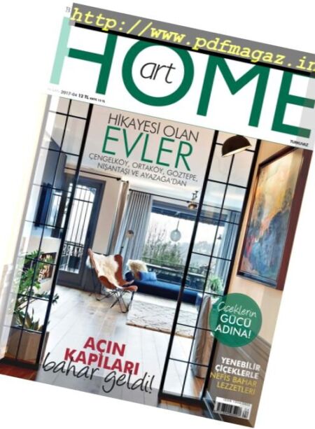 HomeArt – Nisan 2017 Cover