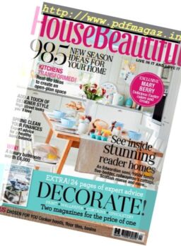 House Beautiful UK – April 2017