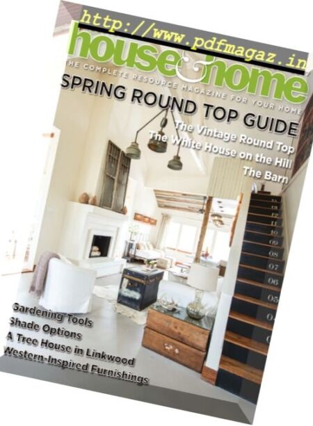 Houston House & Home – March 2017 Cover