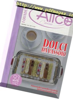 I Quaderni di Alice Cucina – N 35, 2017