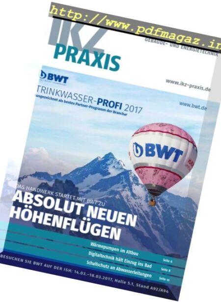 IKZ Praxis – Marz 2017 Cover
