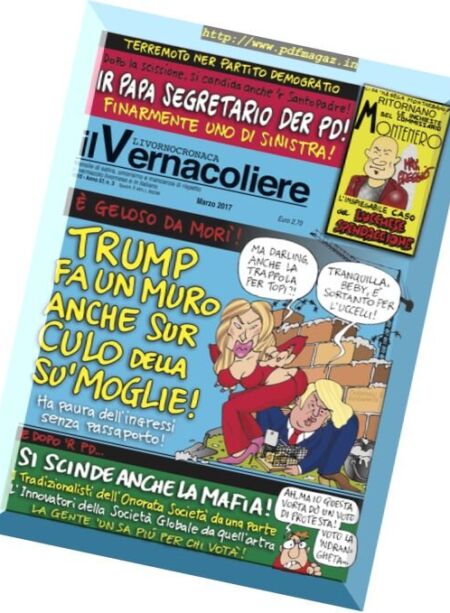 il Vernacoliere – Marzo 2017 Cover
