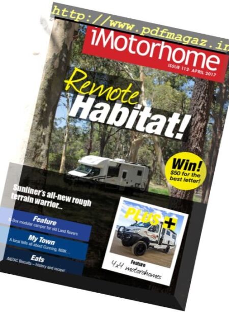 Imotorhome Australia – April 2017 Cover