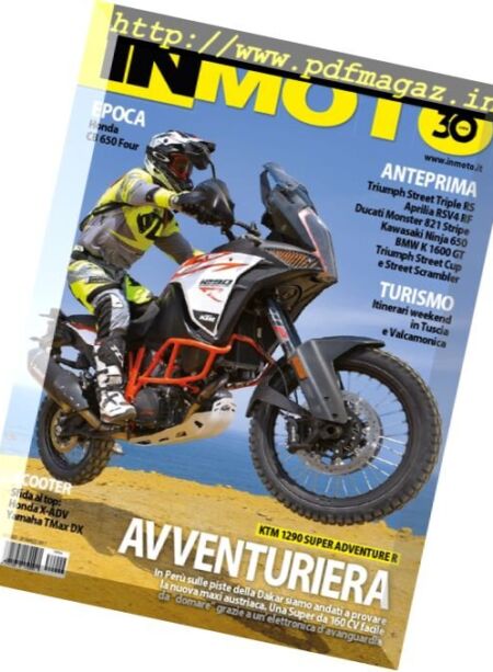 In Moto – Aprile 2017 Cover
