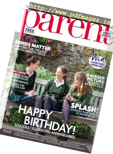 Independent School Parent – Senior Edition Spring 2017 Cover