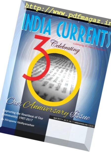 India Currents – April 2017 Cover