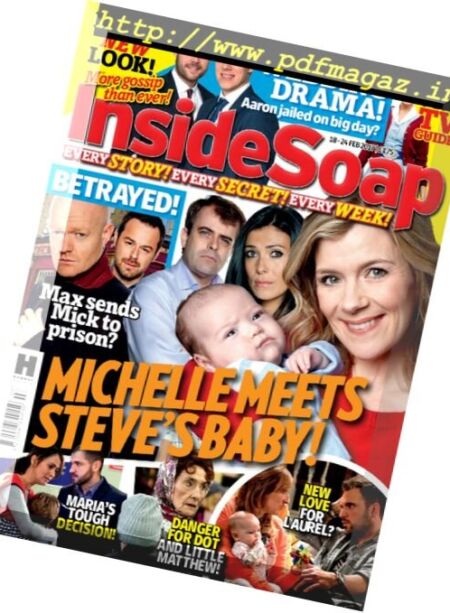 Inside Soap UK – 18 February 2017 Cover