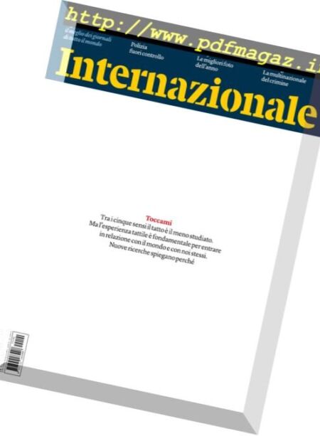 Internazionale – 17-23 Febbraio 2017 Cover