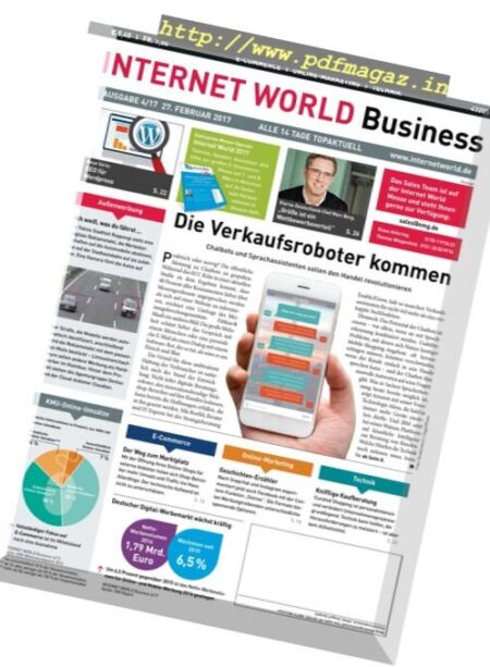 Internet World Business Germany – 27 Februar 2017 Cover