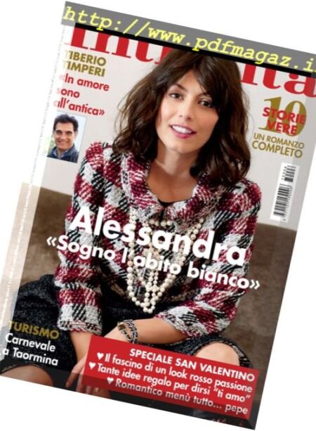 Intimita – 15 Gennaio 2017 Cover