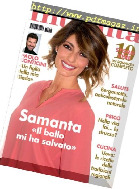 Intimita – 29 Marzo 2017 Cover