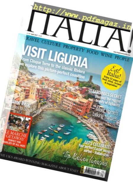Italia! – April 2017 Cover