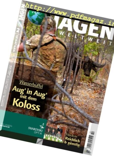 Jagen Weltweit – Nr.2, 2017 Cover
