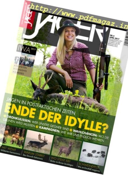 Jager – April 2017 Cover