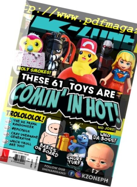 K-Zone – April 2017 Cover