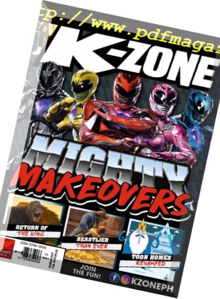 K-Zone Philippines – March 2017 Cover