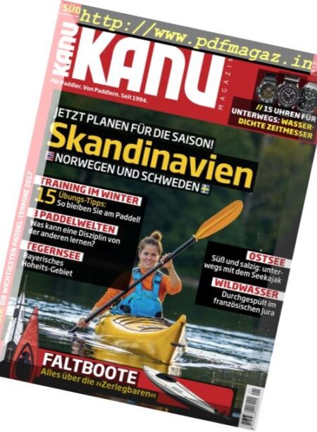 Kanu Magazin – Marz-April 2017 Cover