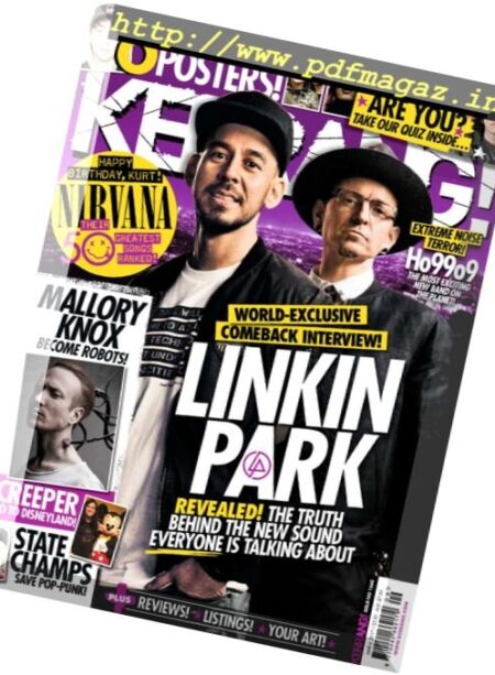 Kerrang! – 4 March 2017 Cover