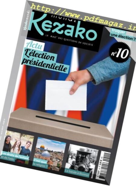 Kezako mundi – Mars-Avril 2017 Cover
