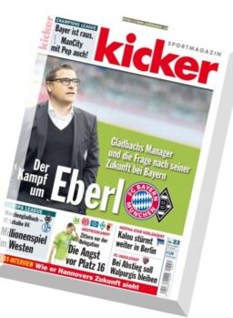 Kicker – 16 Marz 2017