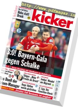 Kicker – 2 Marz 2017