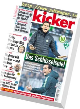 Kicker – 23 Februar 2017