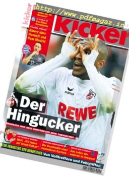 Kicker – 27 Marz 2017