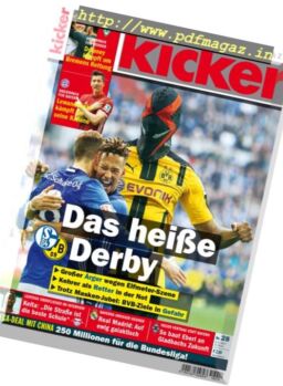 Kicker – 3 April 2017