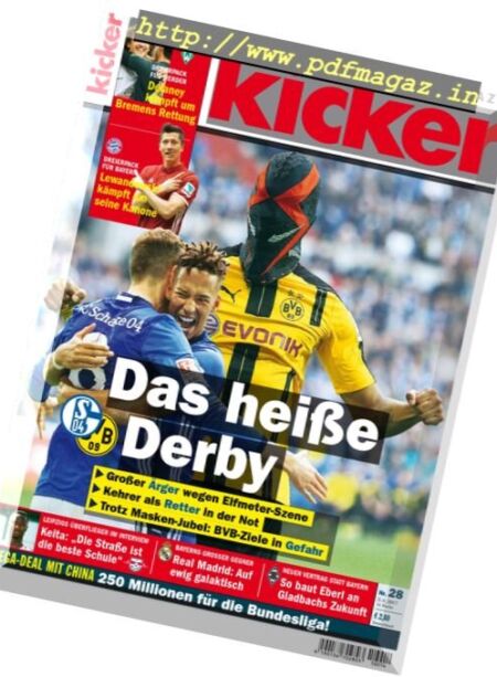 Kicker – 3 April 2017 Cover