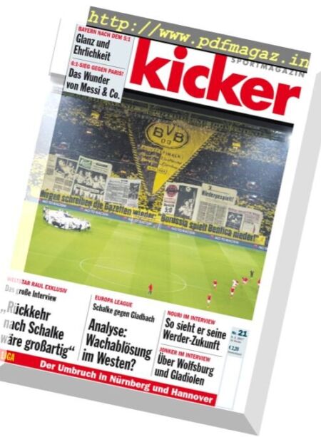 Kicker – 9 Marz 2017 Cover