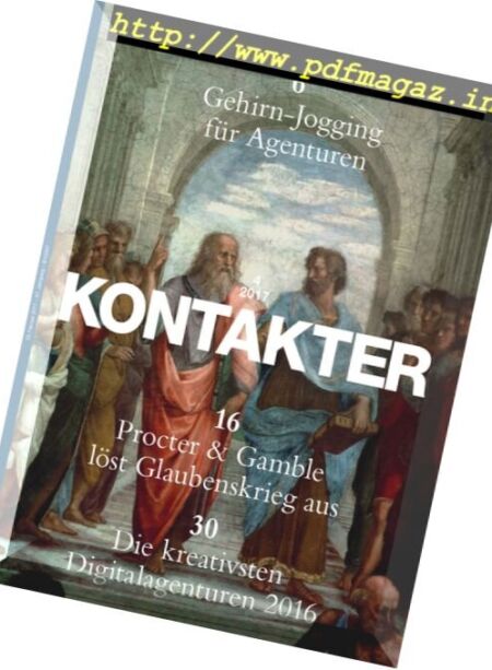 Kontakter – Nr.4, 2017 Cover