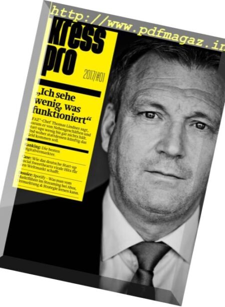 Kress Pro – Nr.1, 2017 Cover