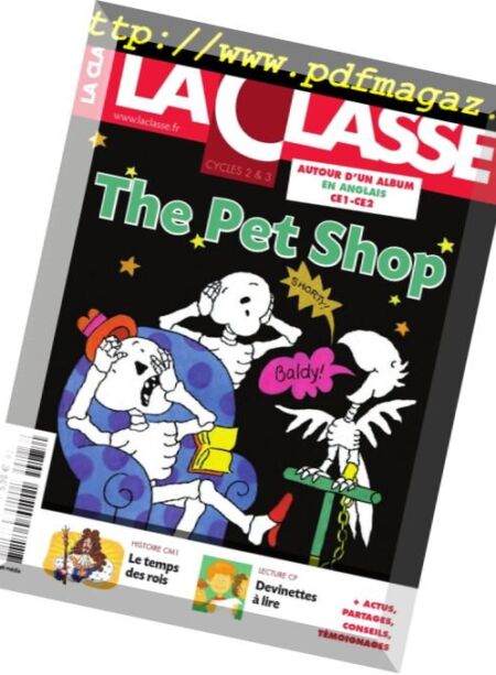 La Classe – Mars 2017 Cover