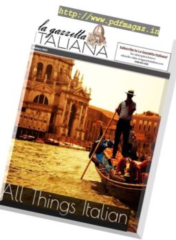 La Gazzetta Italiana – January 2015