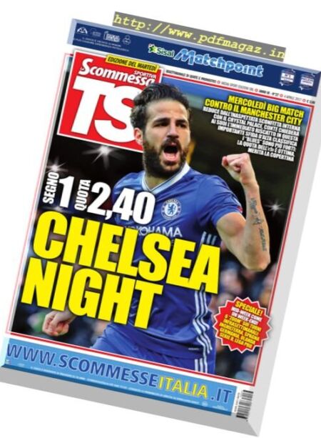 La Scommessa TS – 4 Aprile 2017 Cover