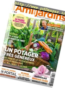 L’Ami des Jardins – Avril 2017