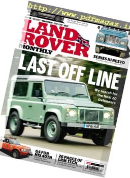 Land Rover Monthly – April 2017
