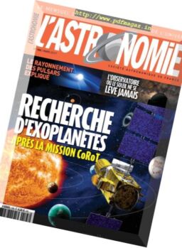 L’Astronomie – Mars 2017