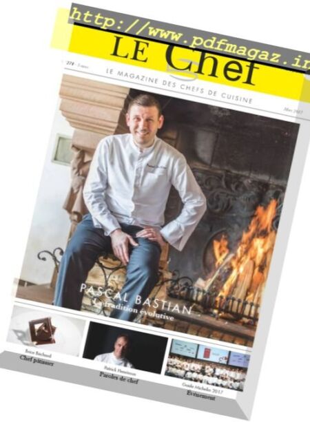 Le Chef – Mars 2017 Cover