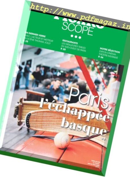 Le Figaroscope – 8 Mars 2017 Cover