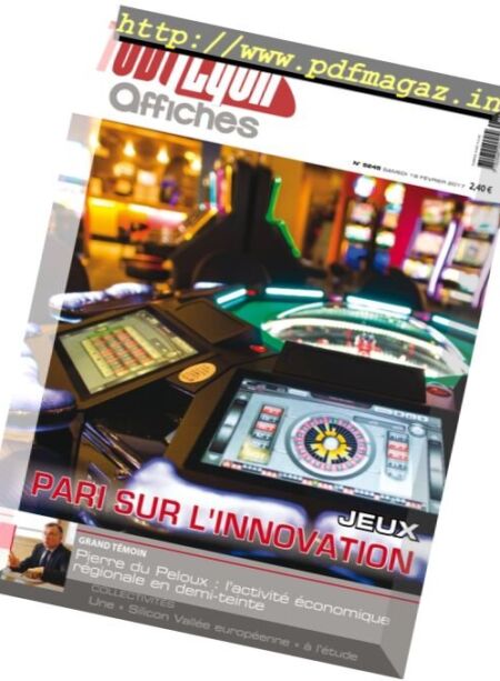 Le Tout Lyon – 18 Fevrier 2017 Cover