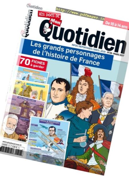 Les Docs de mon Quotidien – Mars 2017 Cover