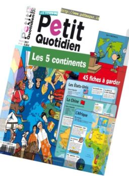 Les Fiches du Petit Quotidien – Mars 2017