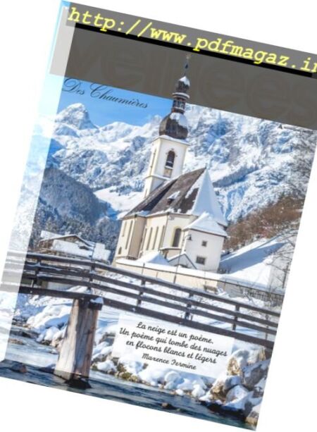 Les Veillees des Chaumieres – 15 Fevrier 2017 Cover